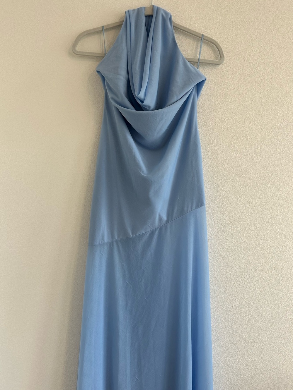 Mare Mare Cowl Neck Sheer Hem Dress - Picture 4 of 9
